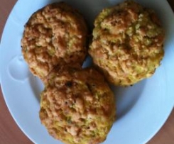 Peppered Zucchini and Leek Muffins