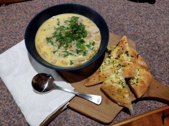 Hearty Italian Fennel and Chicken Soup with White Beans