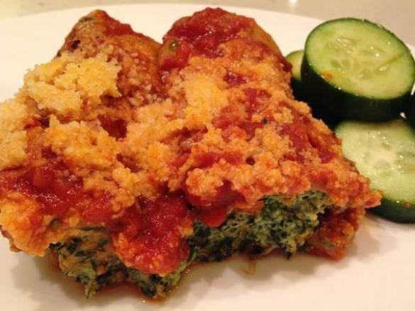 Spinach and Ricotta Cannelloni