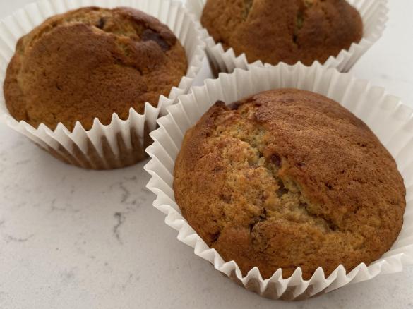 Banana Choc Chip Muffins