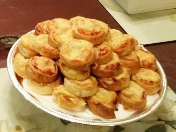 Bacon & Potato Pinwheels / Scrolls