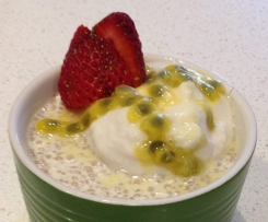 Cashew Milk & Chia Pudding