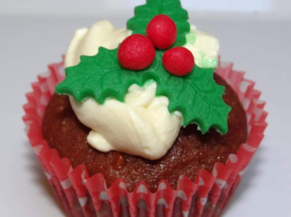 "Its all about Christmas" Cupcakes