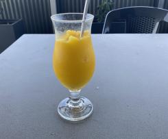 Coconut and Mango Daiquiri ( Mocktail directions also)