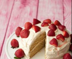 Petite Vegan Vanilla Cake