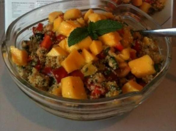 Clone of Quinoa Salad with Mango Salsa