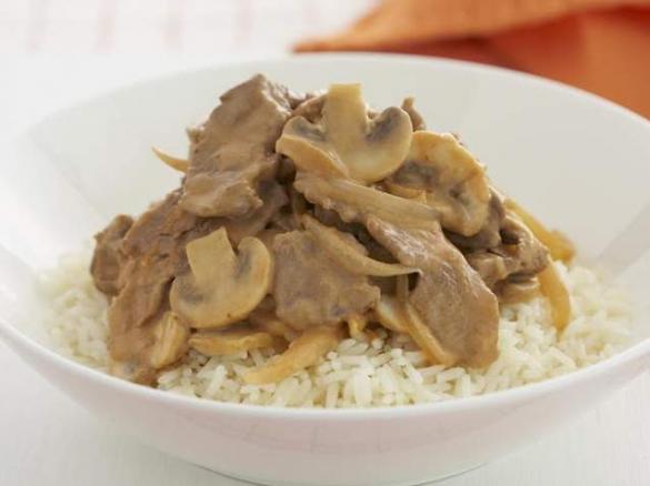 YIAHfied Beef/Chicken Stroganoff