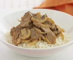 YIAHfied Beef/Chicken Stroganoff