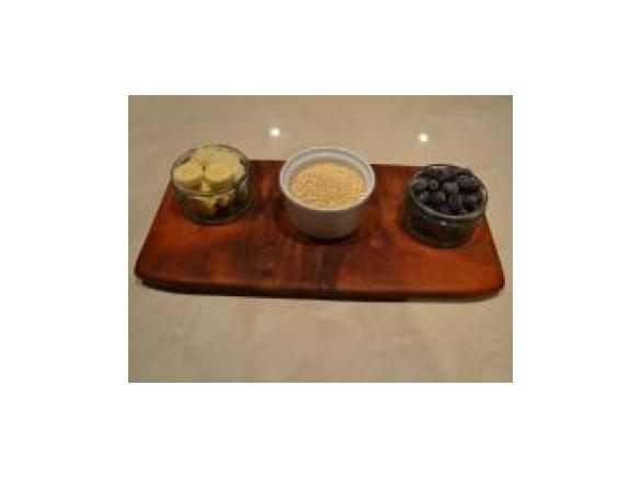 Banana, Blueberry and Quinoa Puree