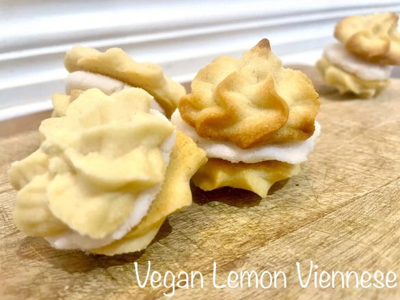 Vegan Lemon Viennese