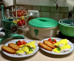 Hoki, with Crab, Turmeric and Tarragon Sauce