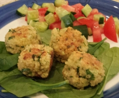Quinoa and Lemon Fritters