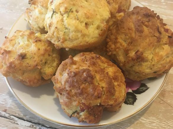 Coles Magazine Ham & 3-Cheese Muffins Converted recipe