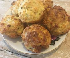 Coles Magazine Ham & 3-Cheese Muffins Converted recipe