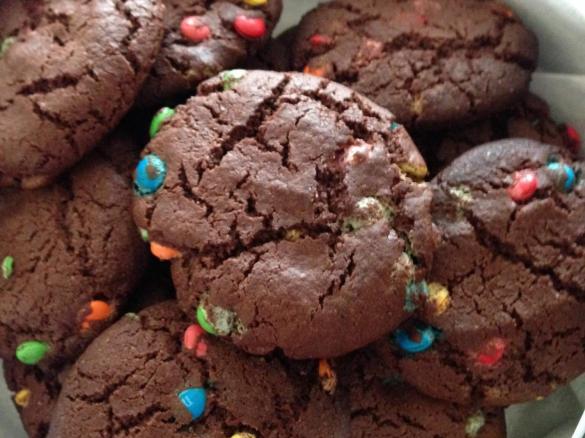 mini M'N'M cookies