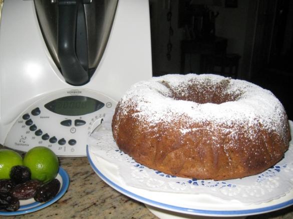 Date lime cake