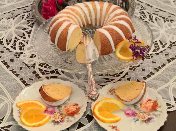 Cointreau and Orange Tea Cake 
