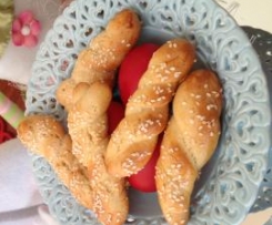 Koulourakia - Greek Easter biscuits