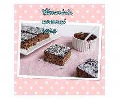 Chocolate coconut cake