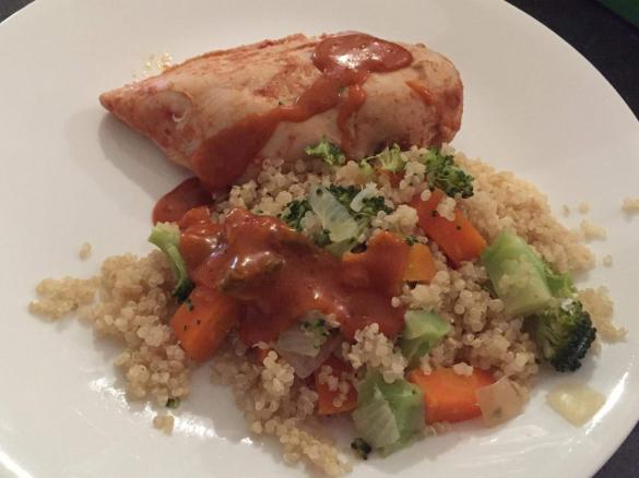 Spicy BBQ Chicken (all-in-one)