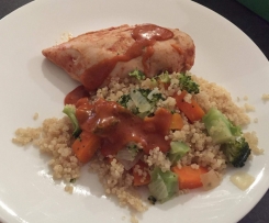 Spicy BBQ Chicken (all-in-one)