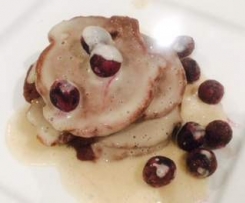 Choc banana pancakes (grain free, dairy free, sugar free)