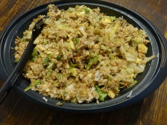 Easy "fried" rice 