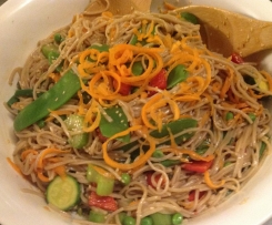 Warm Soba Noodle Salad