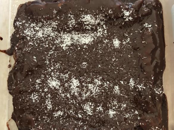 Chocolate Coconut Slice