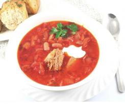 Ira's Borsch (Beetroot Soup)
