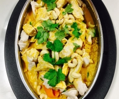 Portuguese Coconut Curried Chicken and Rice