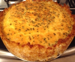 Hash Brown Crust Quiche - Gluten Free
