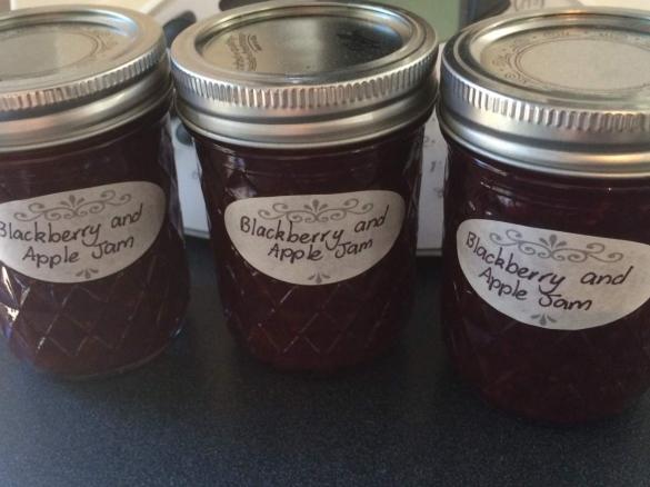 Blackberry and Apple Jam