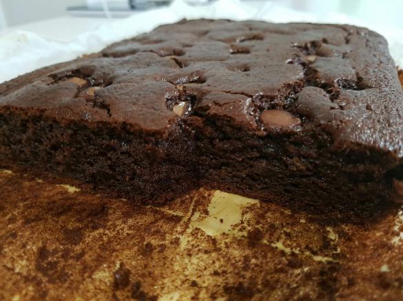 chocolate and sweet potato brownies