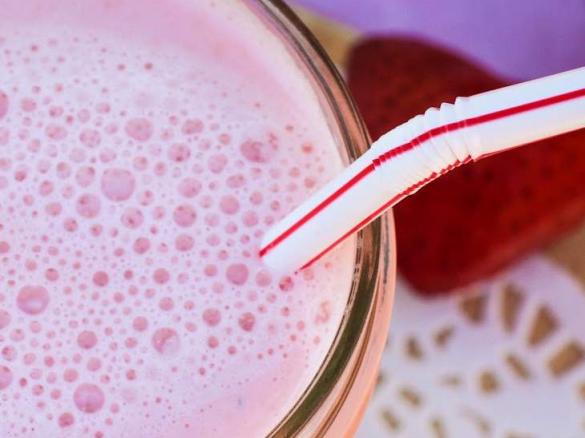Natural Strawberry Milk
