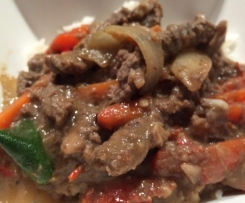 Beef with Black Bean