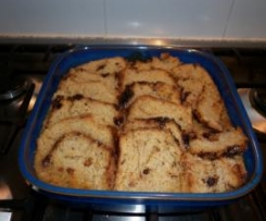 Hot Cross Pudding
