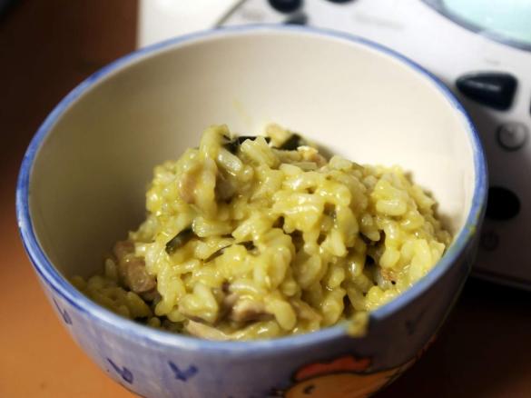Lemon, Chicken & Rosemary Risotto - Low FODMAP