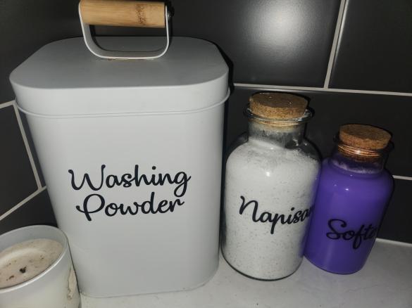 Homemade washing powder