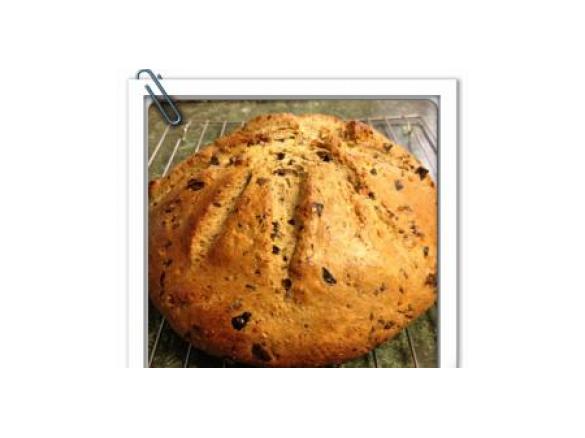 Olive and Parmesan Damper