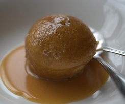 Malay Cake with caramel sauce