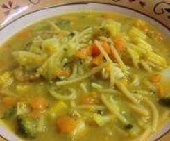 Curried Chicken & Veggie Soup