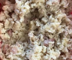 Variation Creamy Cauliflower & Bacon Risotto