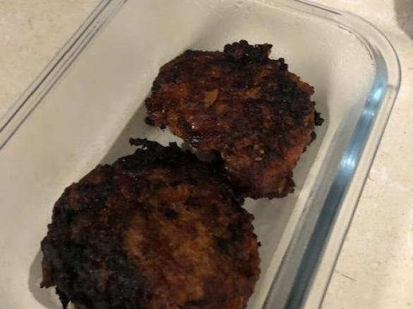 Rolled oats rissoles