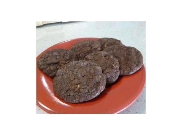 FUDGY CHOCOLATE BISCUITS