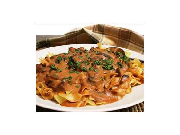 Beef Stroganoff