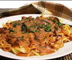 Beef Stroganoff