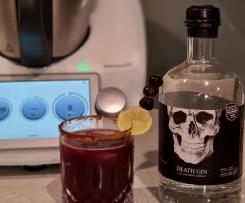 Blueberry Moscow Mule with Gin