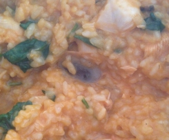 Apricot Chicken Risotto