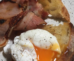 Blade Cover Poached Eggs